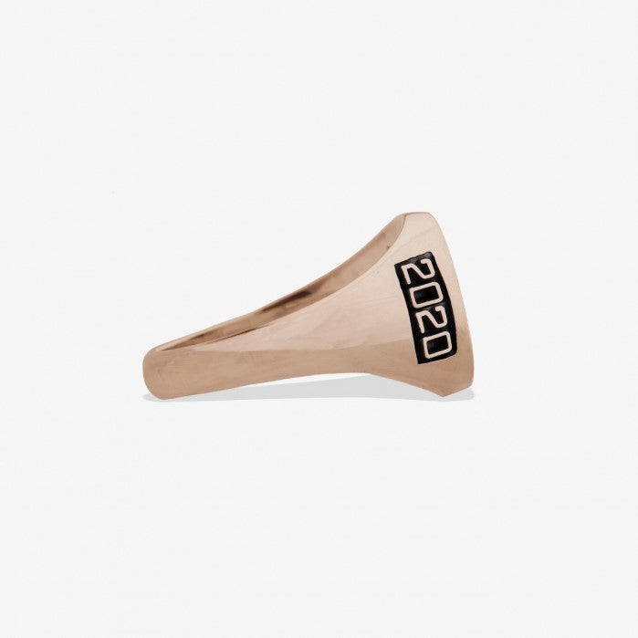Graduation 13mm Signet Ring - Gold