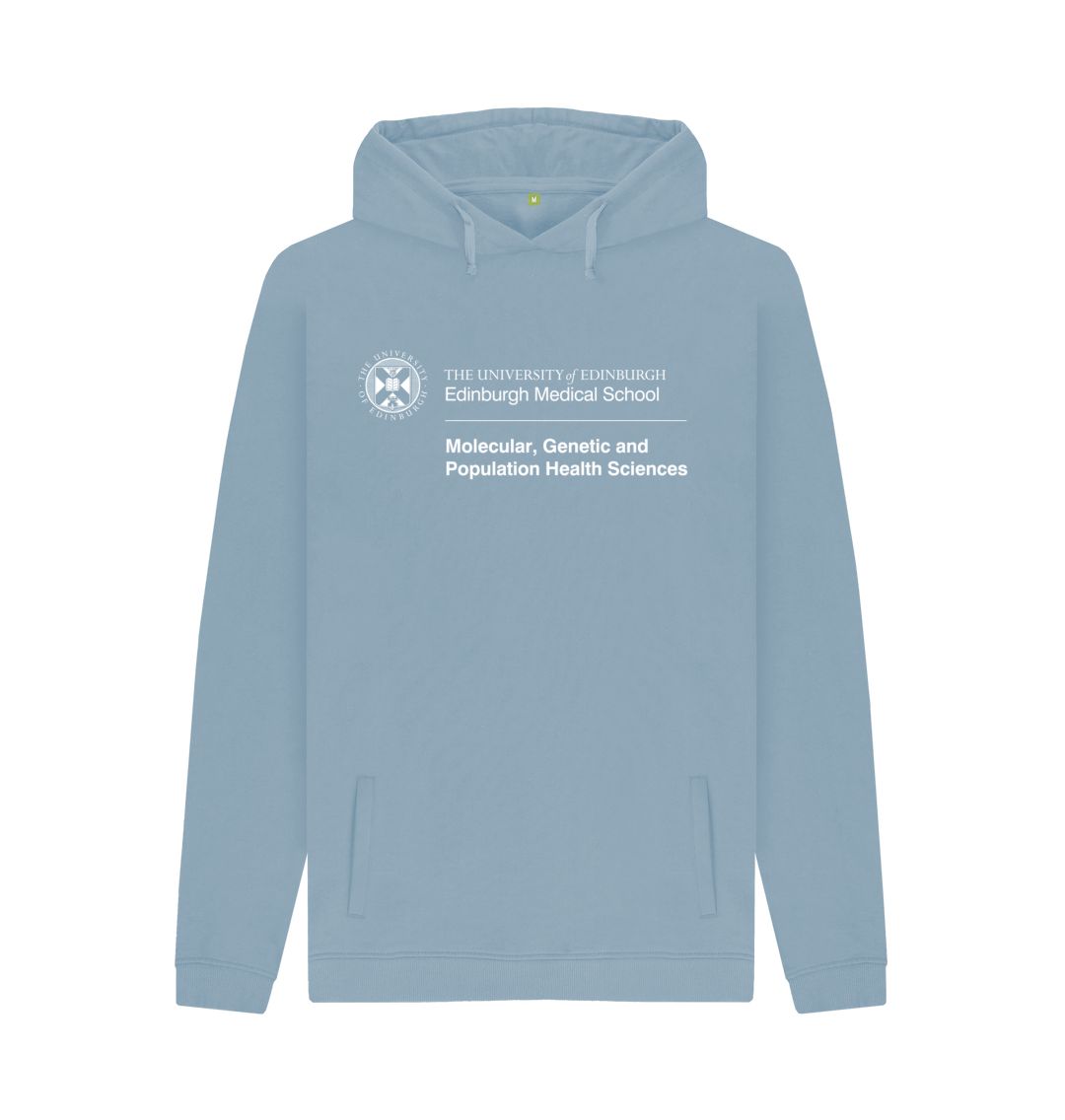 Stone Blue Edinburgh Medical School - Molecular, Genetic and Population Health Sciences Hoodie