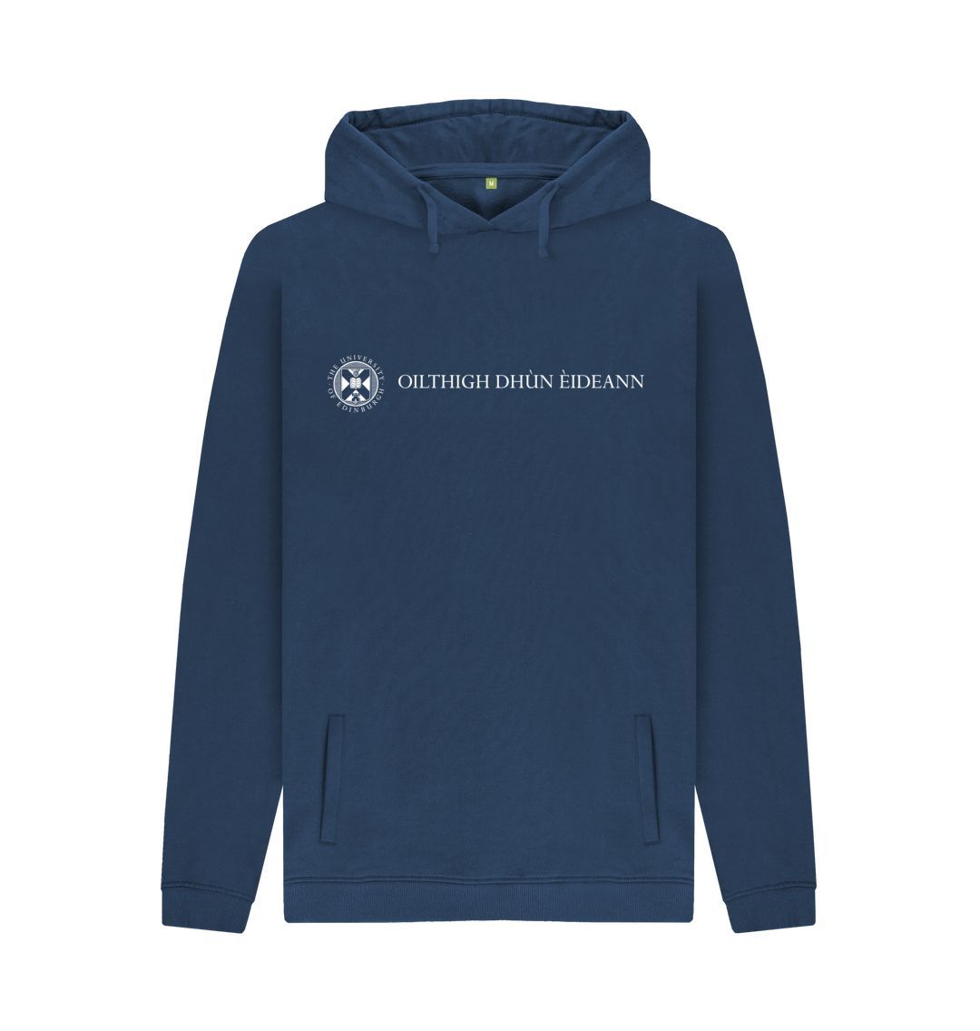 Navy Gaelic Logo Hoodie