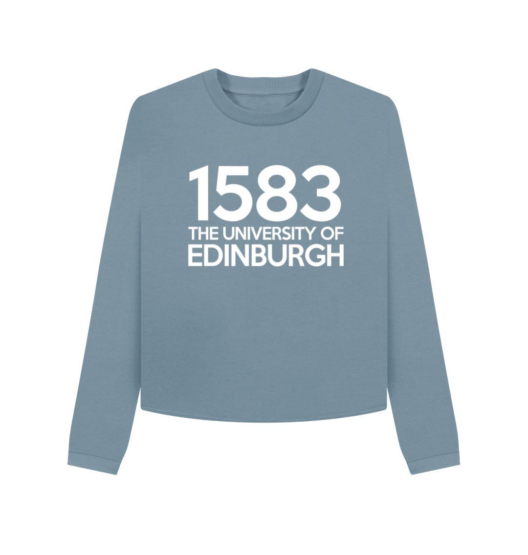 Stone Blue Women's 1583 Boxy Sweater