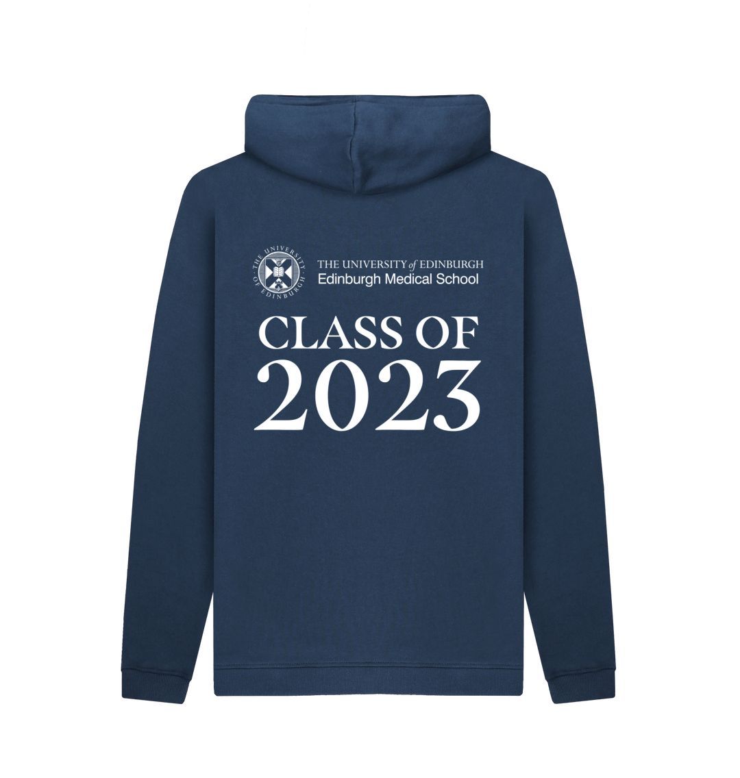 Navy Edinburgh Medical School 'Class Of' Graduate Hoodie