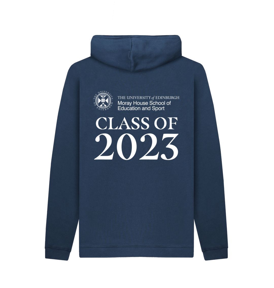 Navy Moray House 'Class Of' Graduate Hoodie