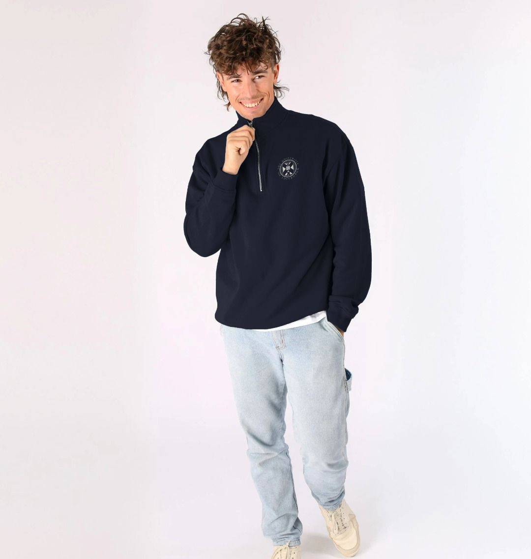 Edinburgh College of Art Quarter Zip Sweatshirt