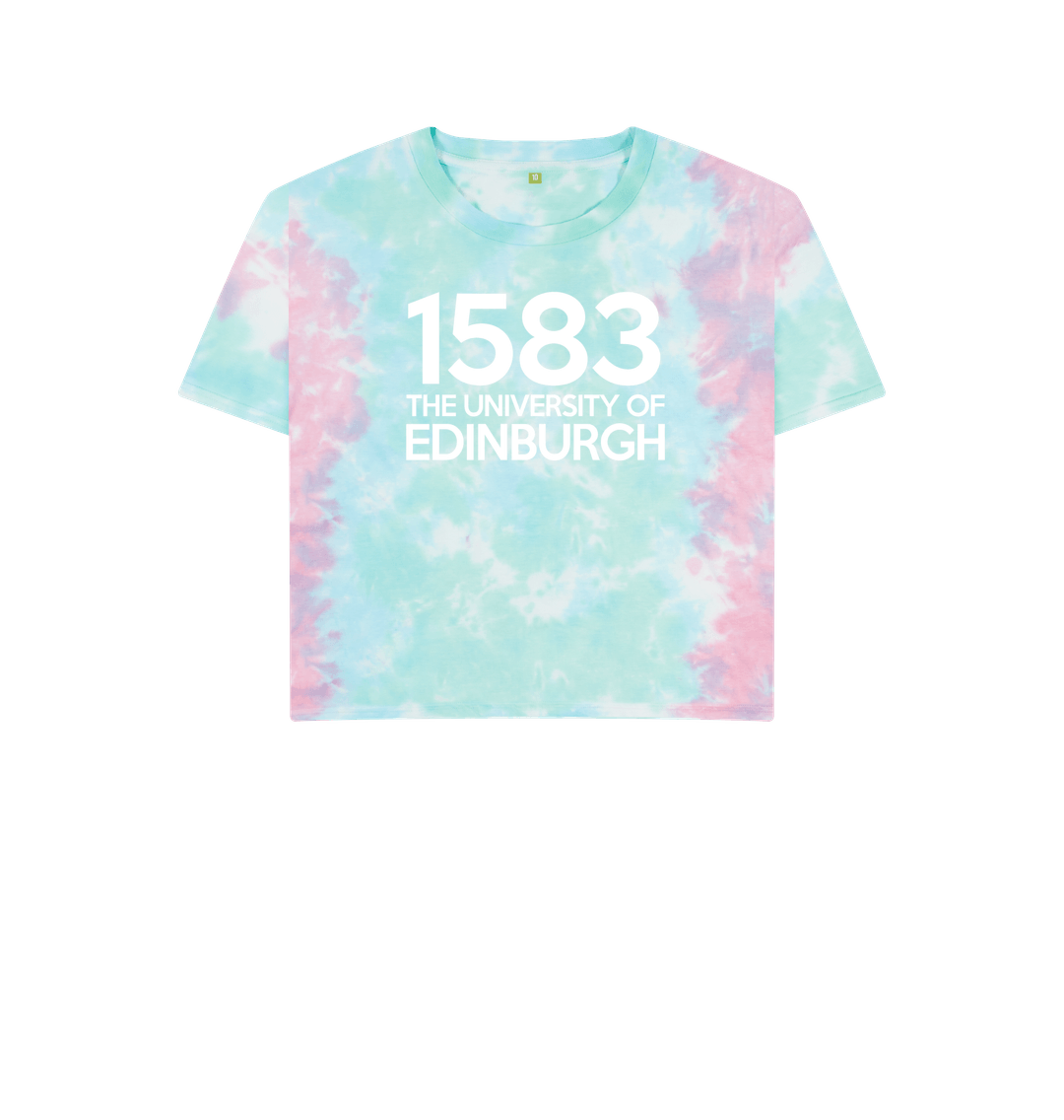 Pastel Tie Dye Printed T-shirt Front