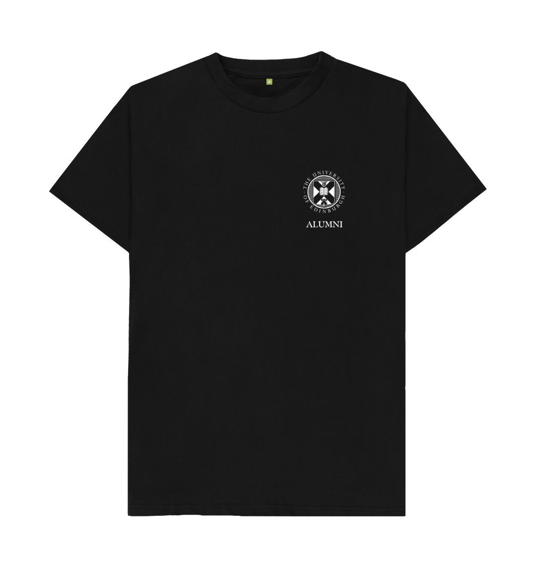 Black Alumni Small Crest T-Shirt