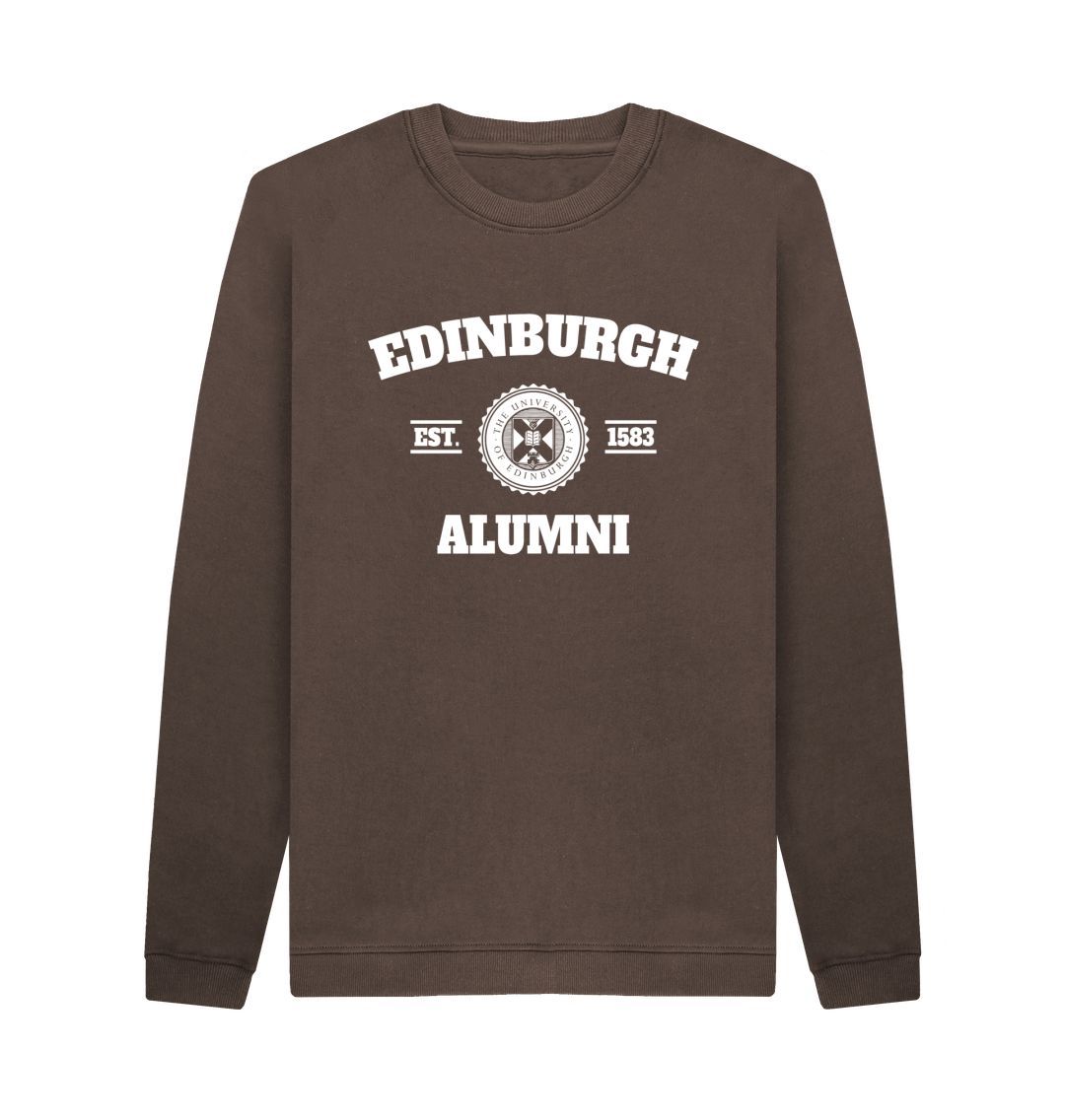 Chocolate Retro Alumni Sweatshirt