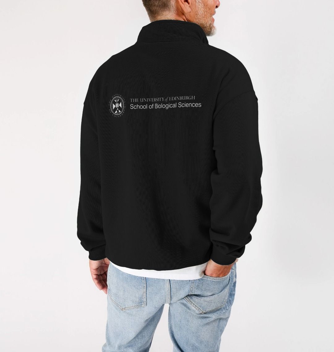 School of Biological Sciences Quarter Zip Sweatshirt