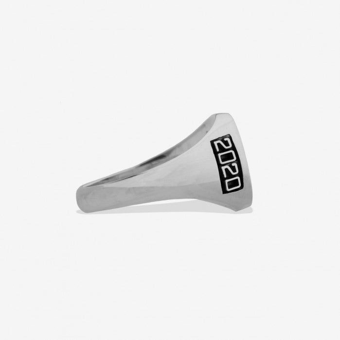 Graduation 13mm Signet Ring - Sterling Silver