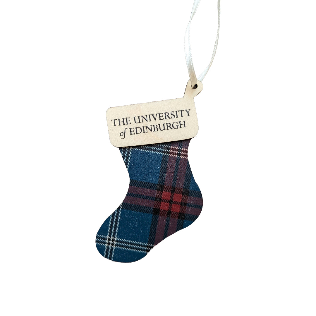 Tartan Stocking Decoration
