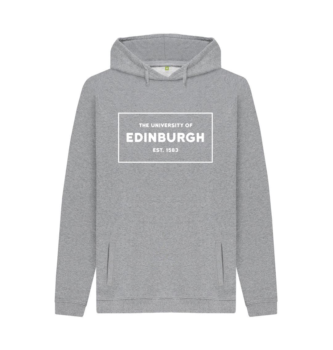 Light Heather Box Design Hoodie