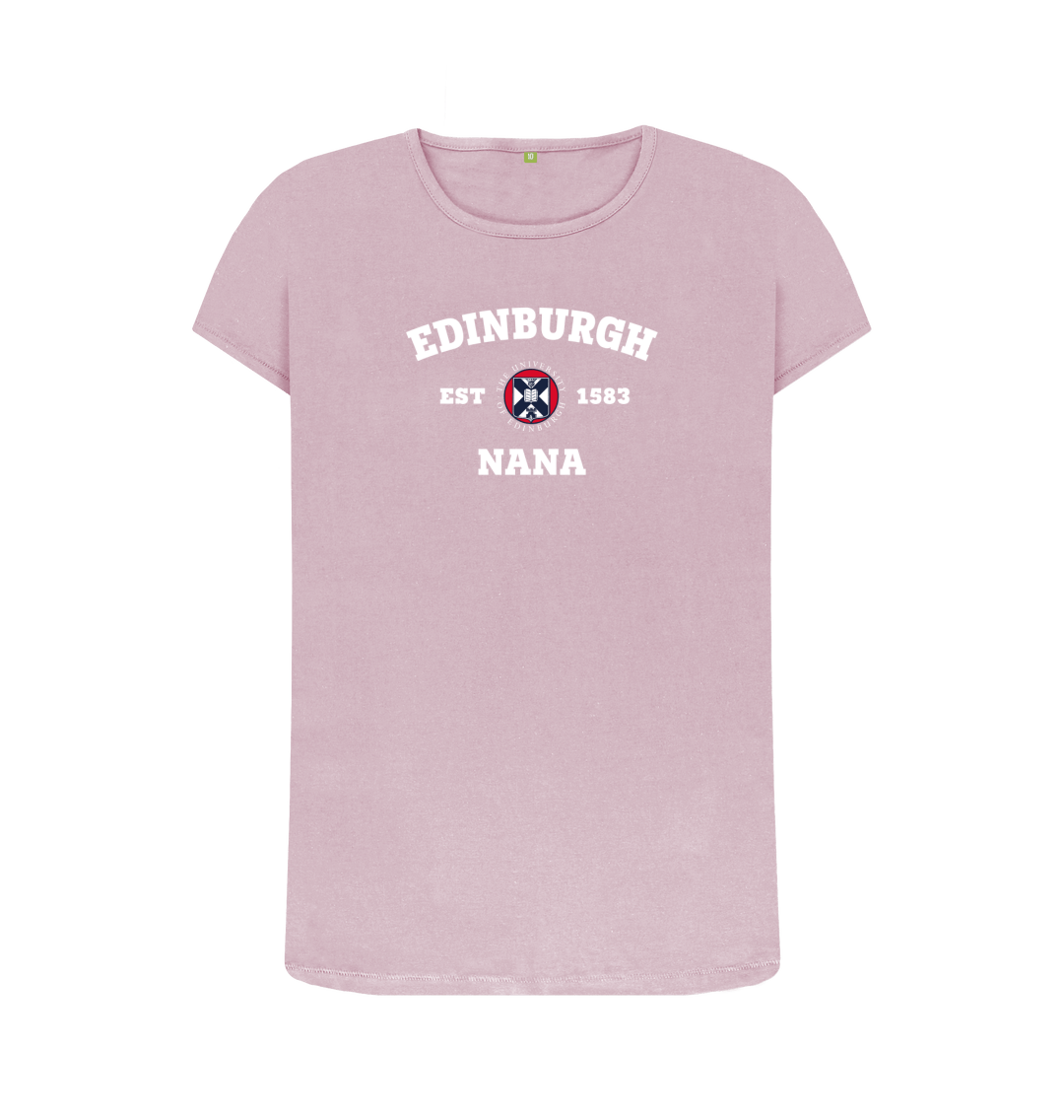 Mauve Printed T-shirt Front