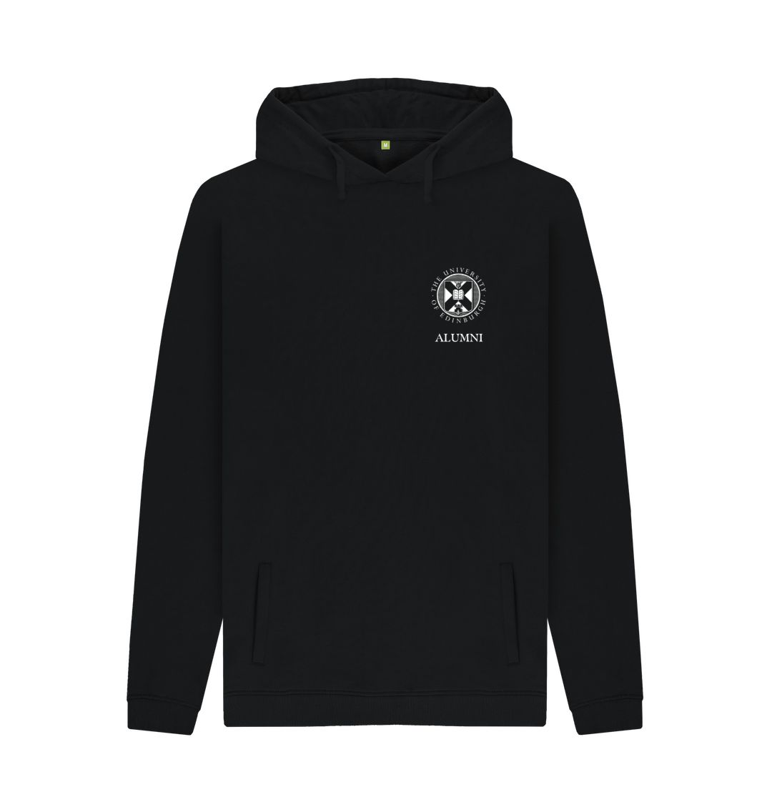 Black Alumni Small Crest Hoodie