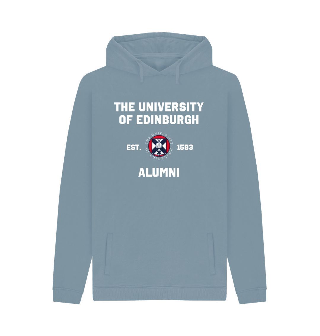 Stone Blue Varsity Alumni Hoodie