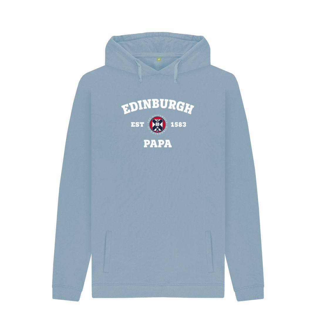 Stone Blue Edinburgh Papa Hoodie