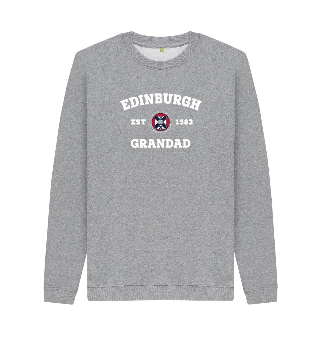 Light Heather Edinburgh Grandad Sweatshirt