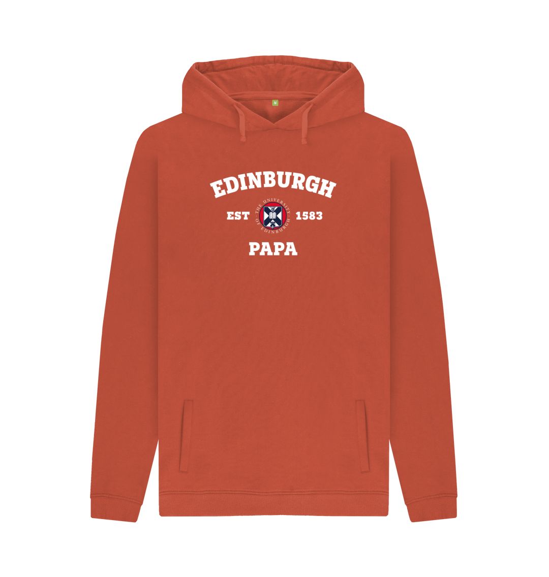 Rust Edinburgh Papa Hoodie