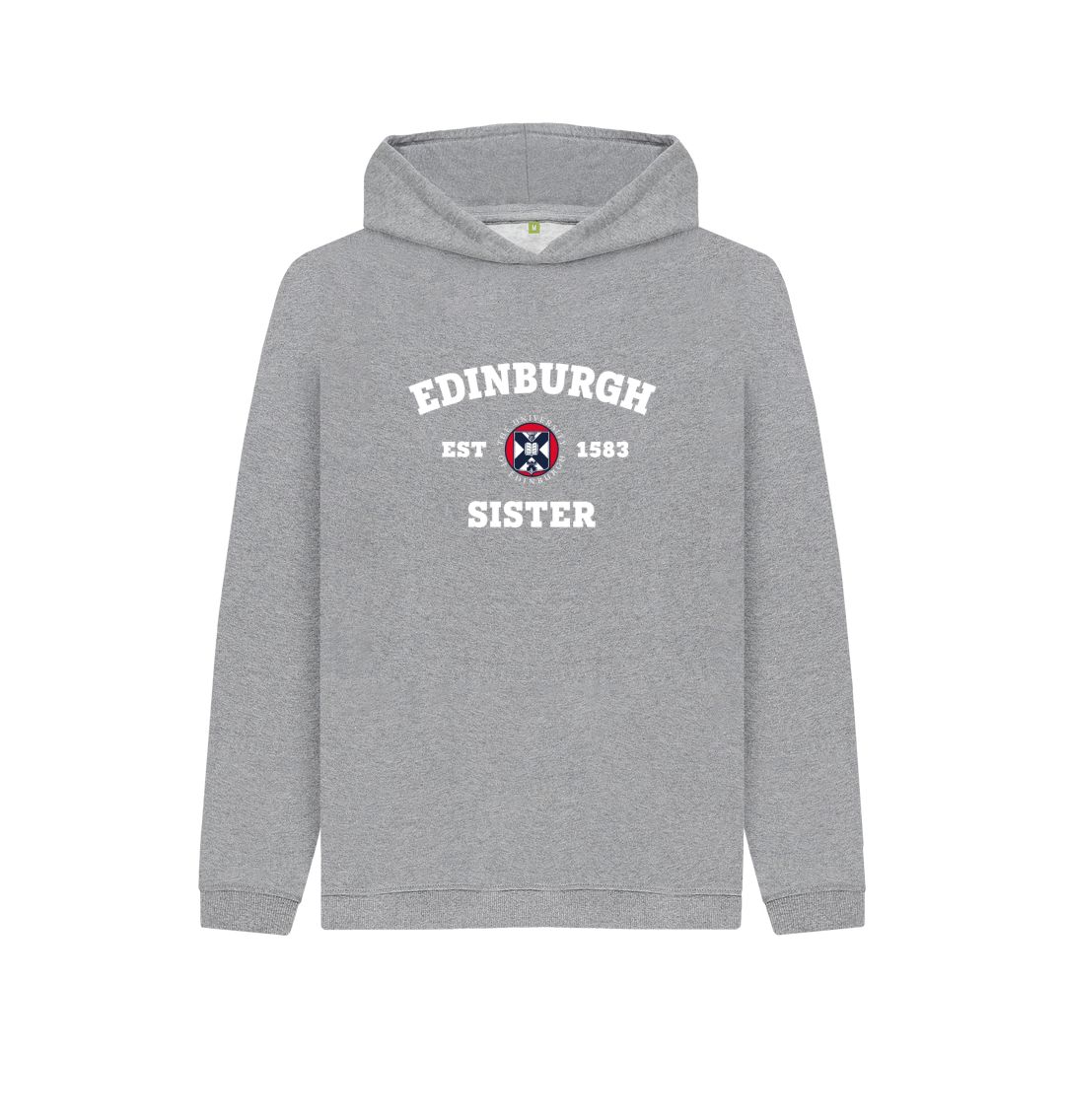 Athletic Grey Kids Edinburgh Sister Hoodie