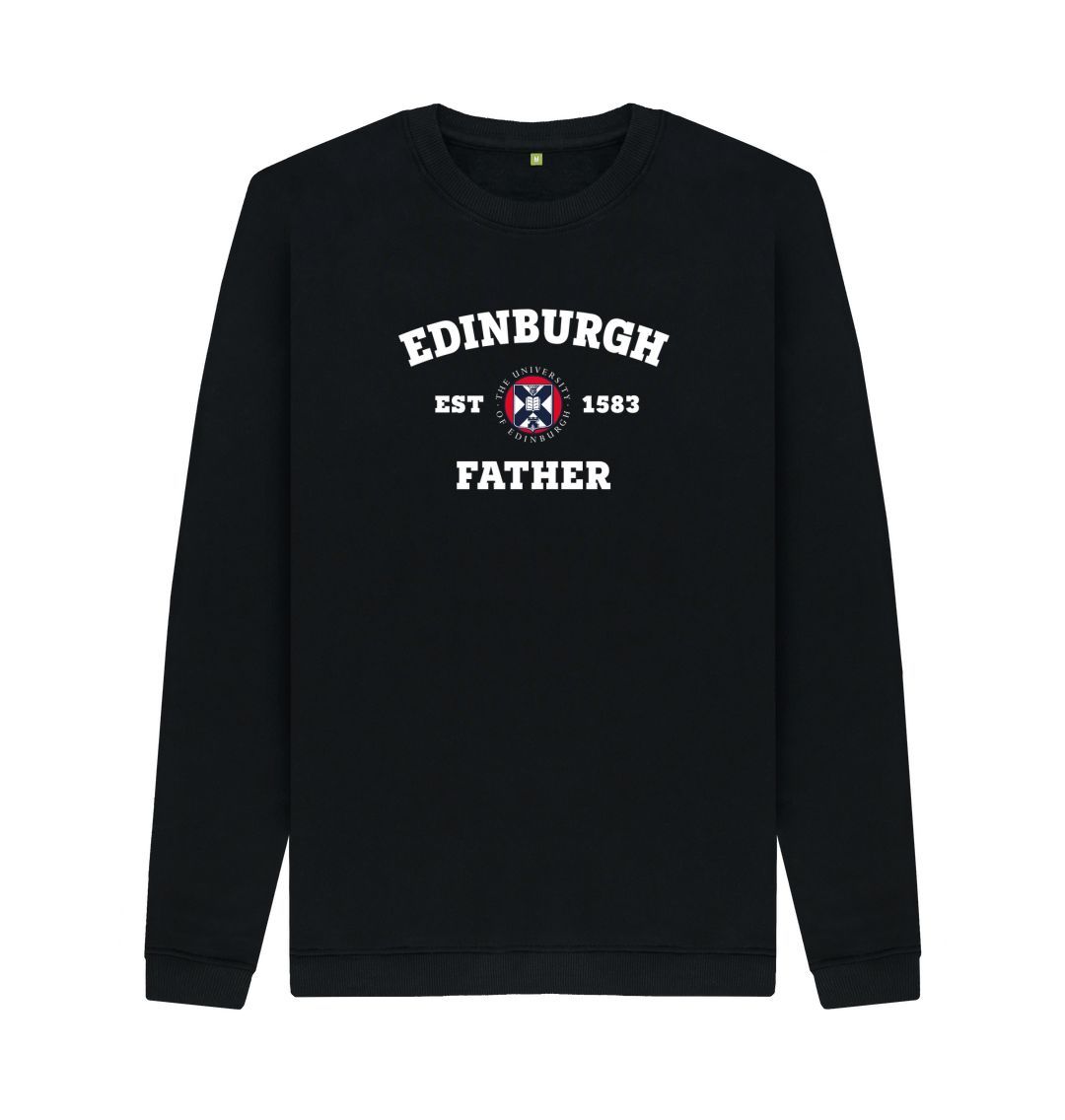 Black Edinburgh Father Sweatshirt