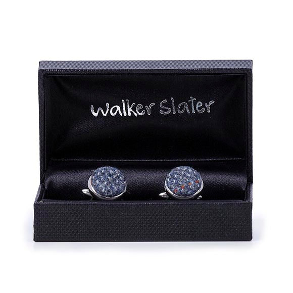 University Tweed Cufflinks with Box