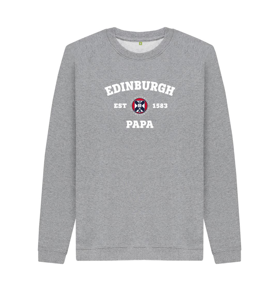 Light Heather Edinburgh Papa Sweatshirt