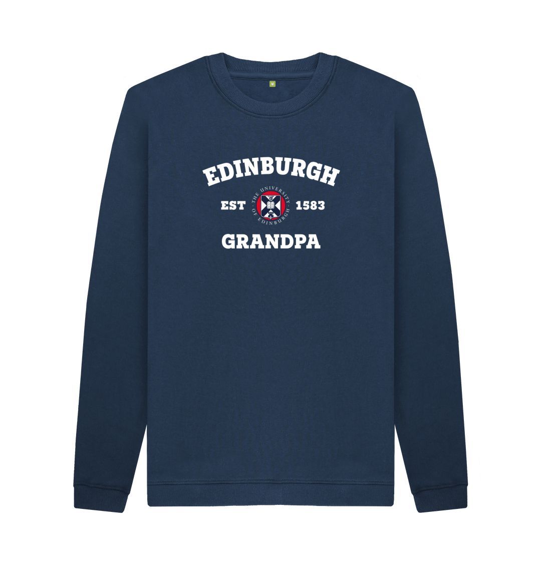 Navy Blue Edinburgh Grandpa Sweatshirt
