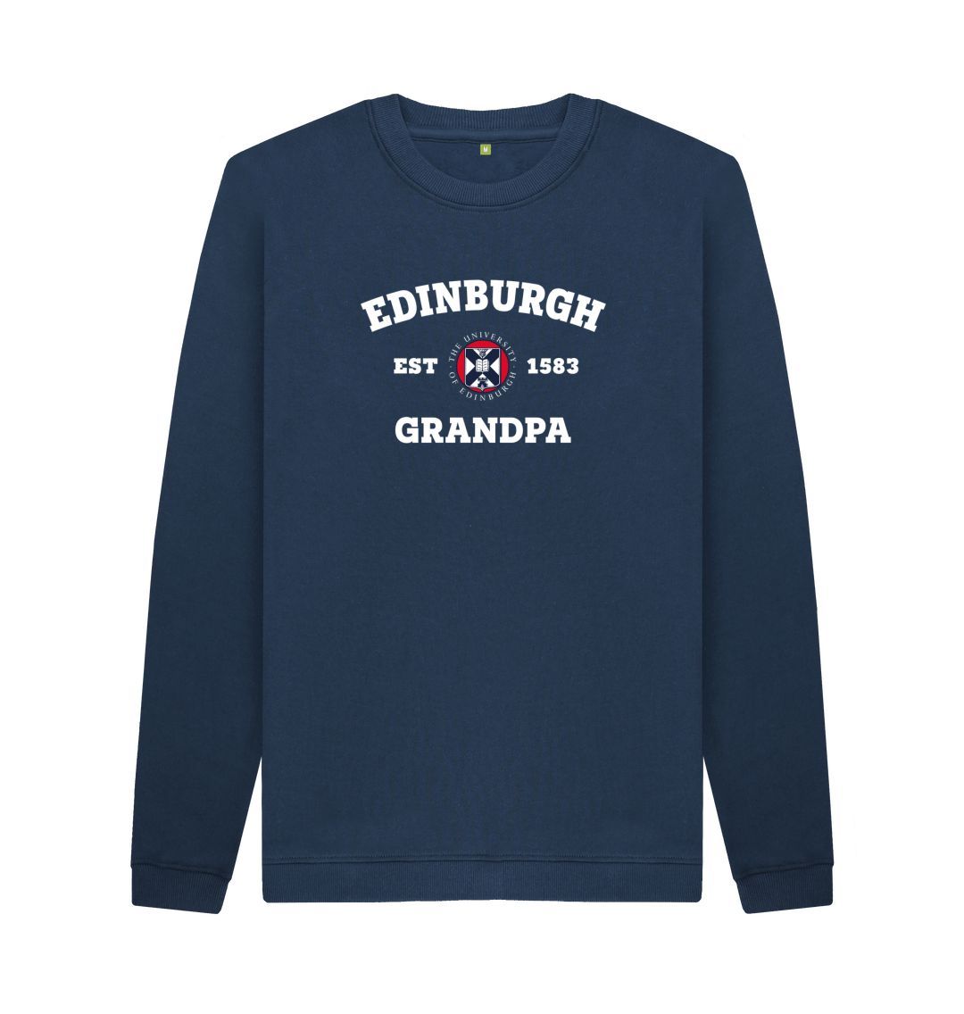 Navy Blue Edinburgh Grandpa Sweatshirt