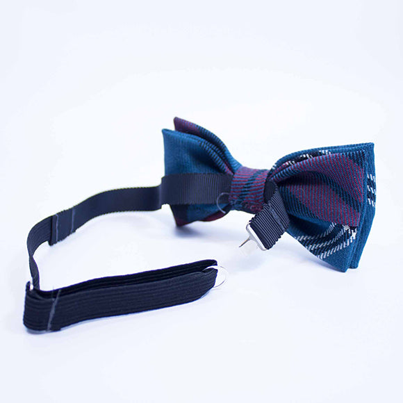 Tartan Bowtie Back View