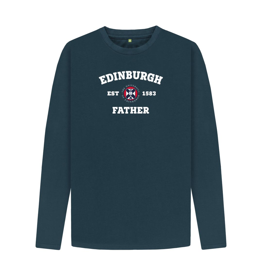 Denim Blue Edinburgh Father Long Sleeved T-Shirt