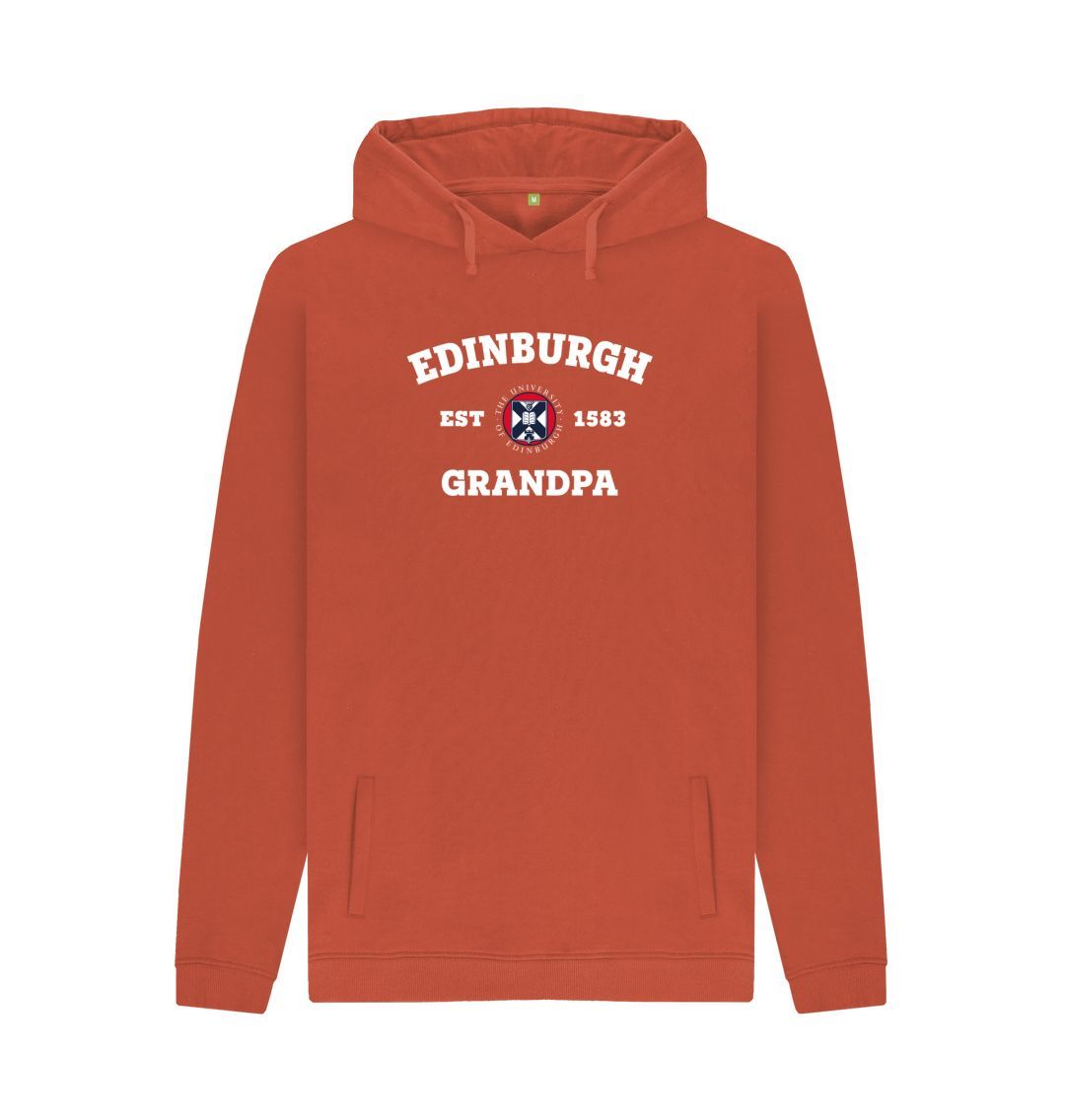 Rust Edinburgh Grandpa Hoodie