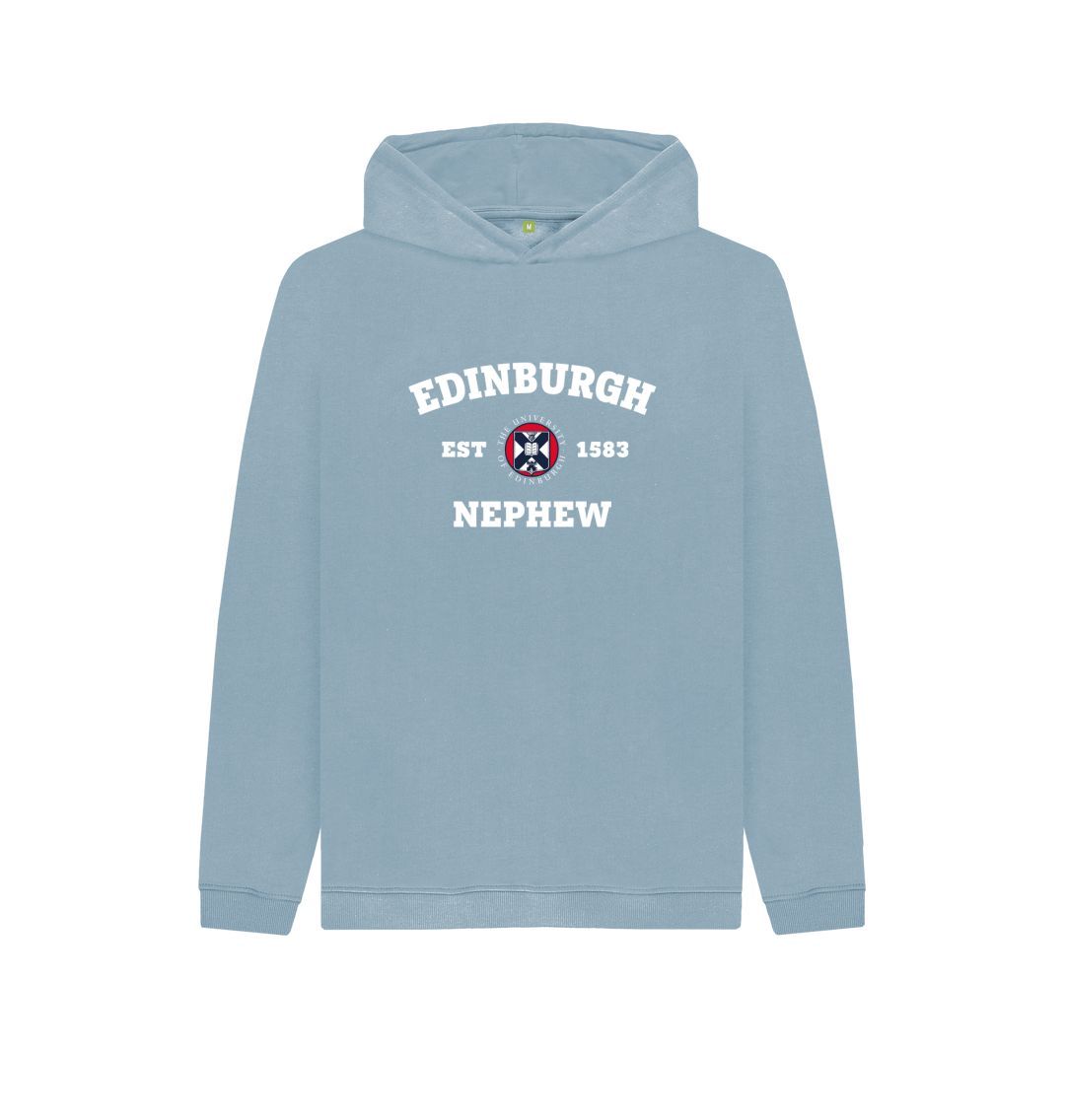 Stone Blue Kids Edinburgh Nephew Hoodie