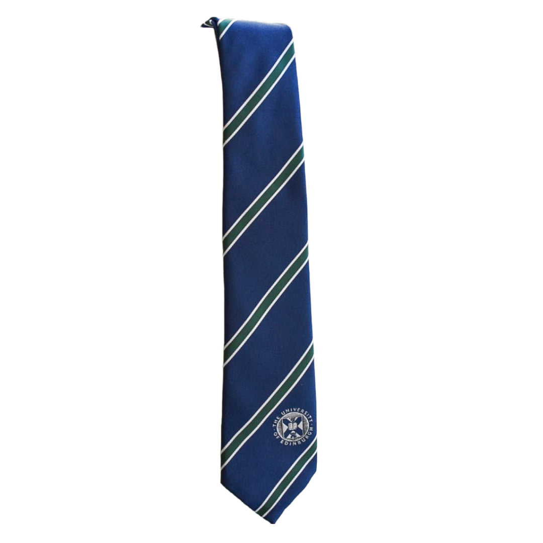 Classic Silk Tie in Navy/Green/White