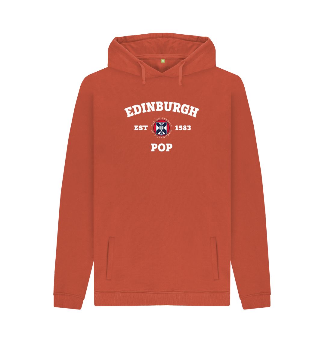 Rust Edinburgh Pop Hoodie