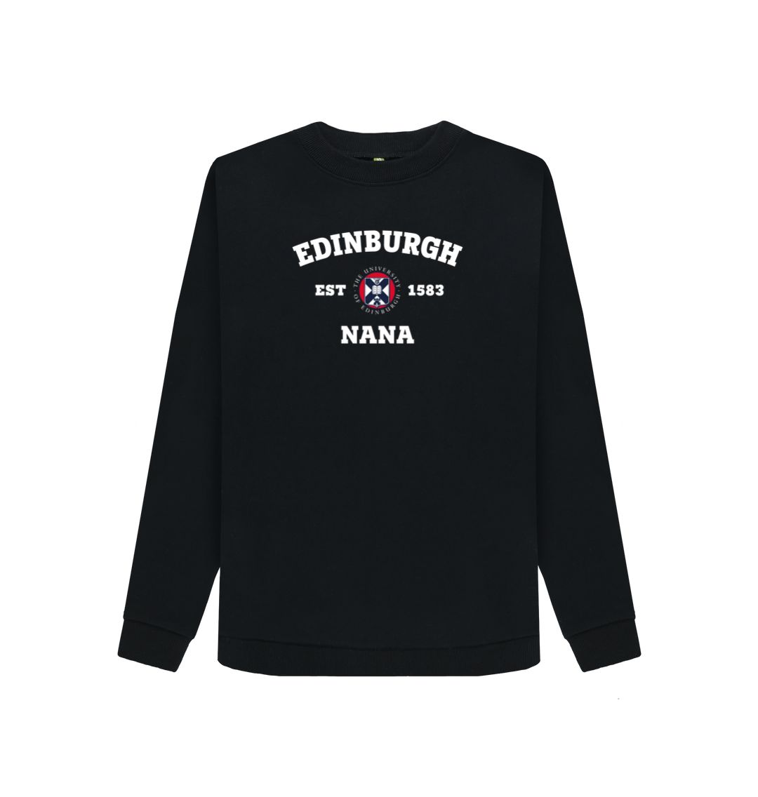 Black Edinburgh Nana Sweatshirt