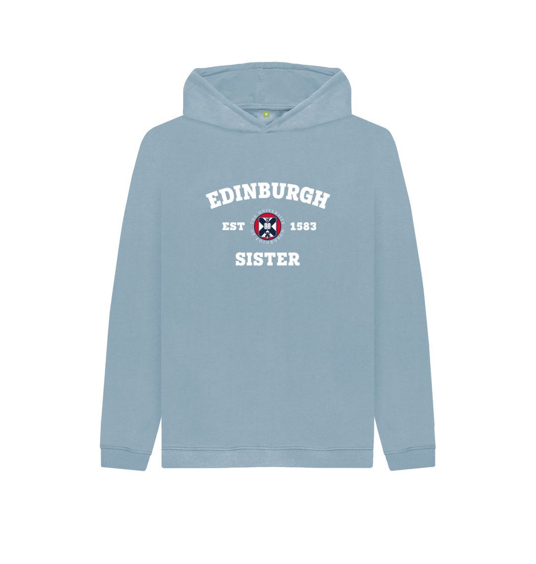 Stone Blue Kids Edinburgh Sister Hoodie