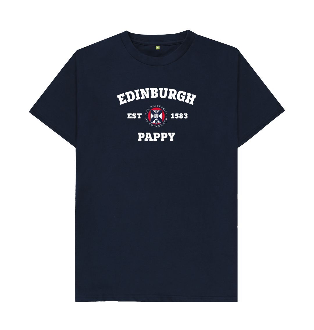 Navy Blue Edinburgh Pappy T-Shirt