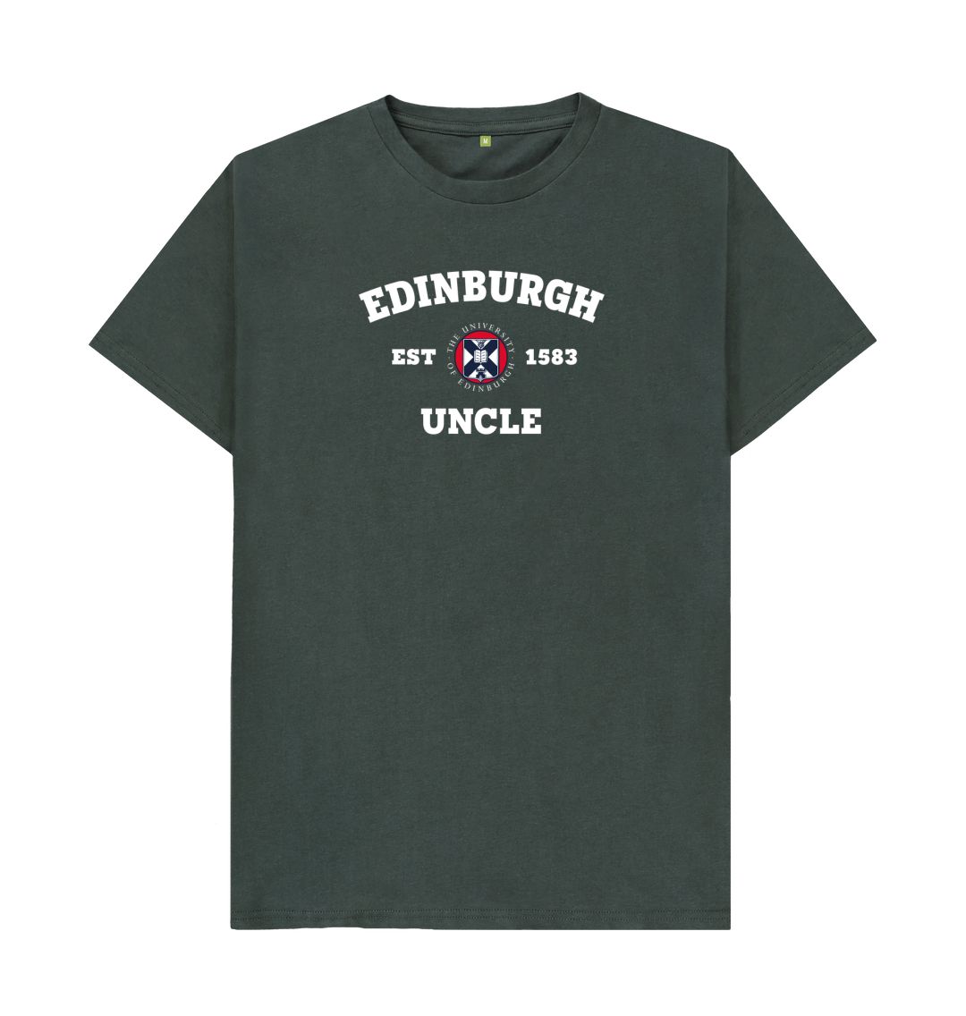 Dark Grey Edinburgh Uncle T-Shirt