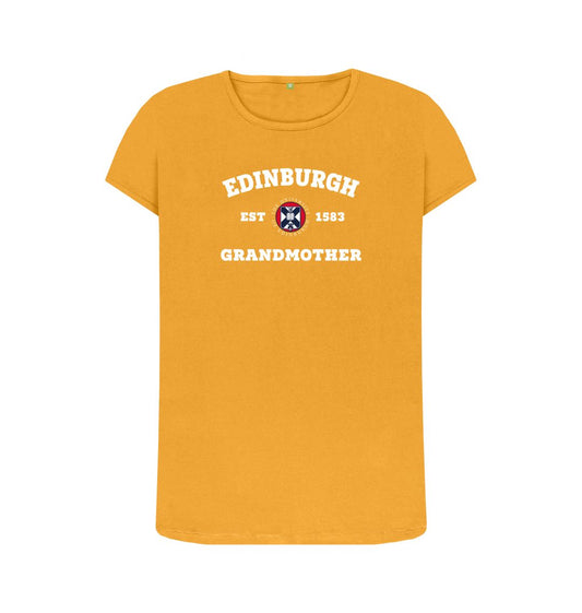Mustard Edinburgh Grandmother T-Shirt