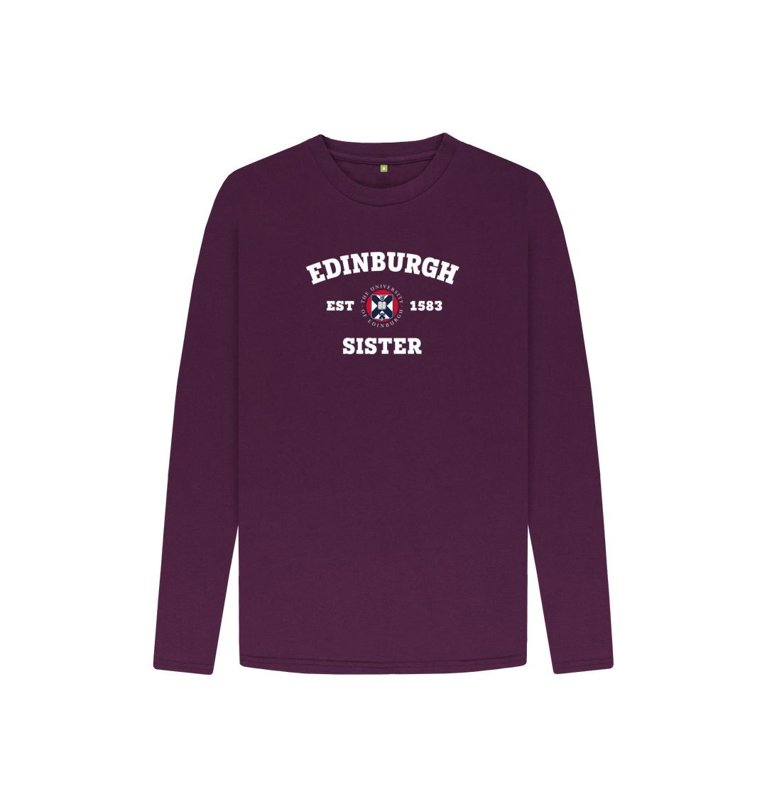 Purple Kids Edinburgh Sister Long Sleeved T-Shirt