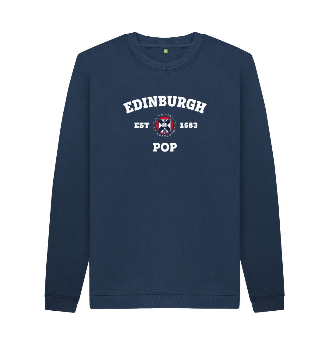 Navy Blue Edinburgh Pop Sweatshirt