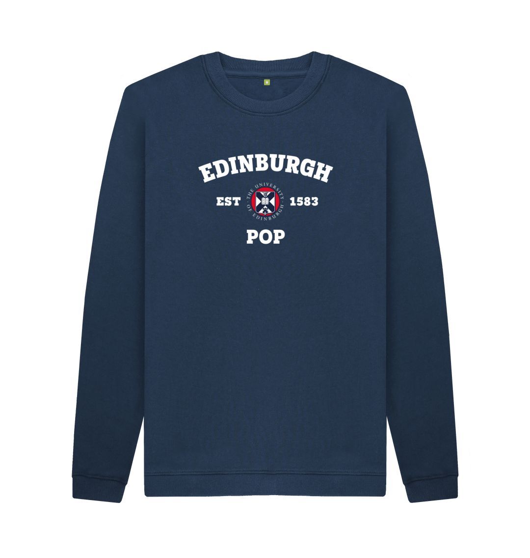 Navy Blue Edinburgh Pop Sweatshirt