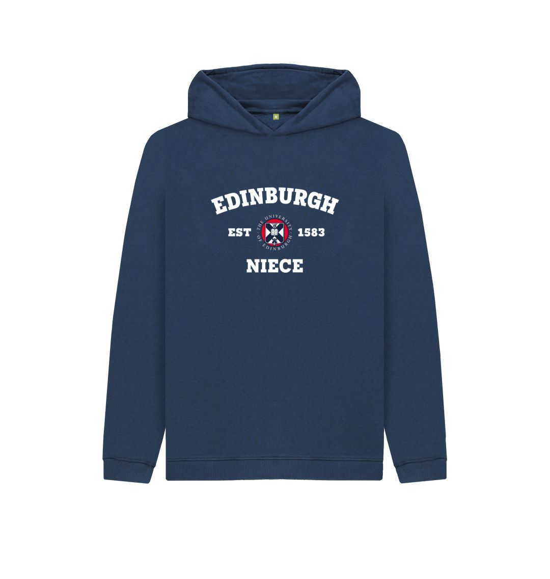 Navy Blue Kids Edinburgh Niece Hoodie