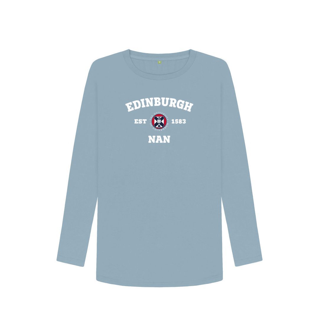 Stone Blue Edinburgh Nan Long Sleeved T-shirt