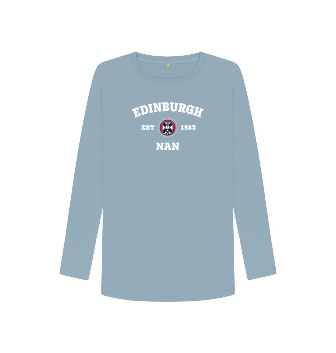 Stone Blue Edinburgh Nan Long Sleeved T-shirt