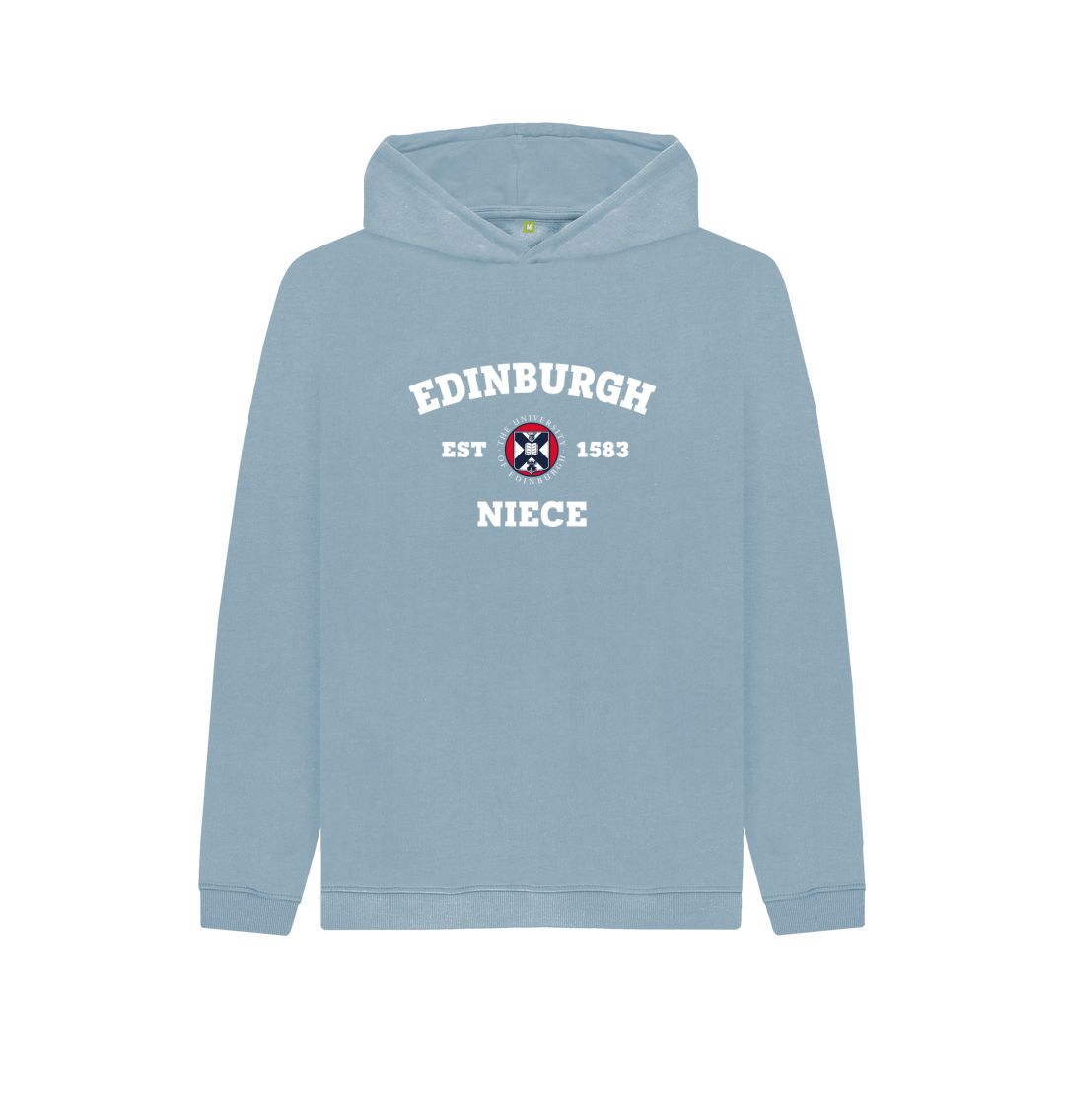 Stone Blue Kids Edinburgh Niece Hoodie