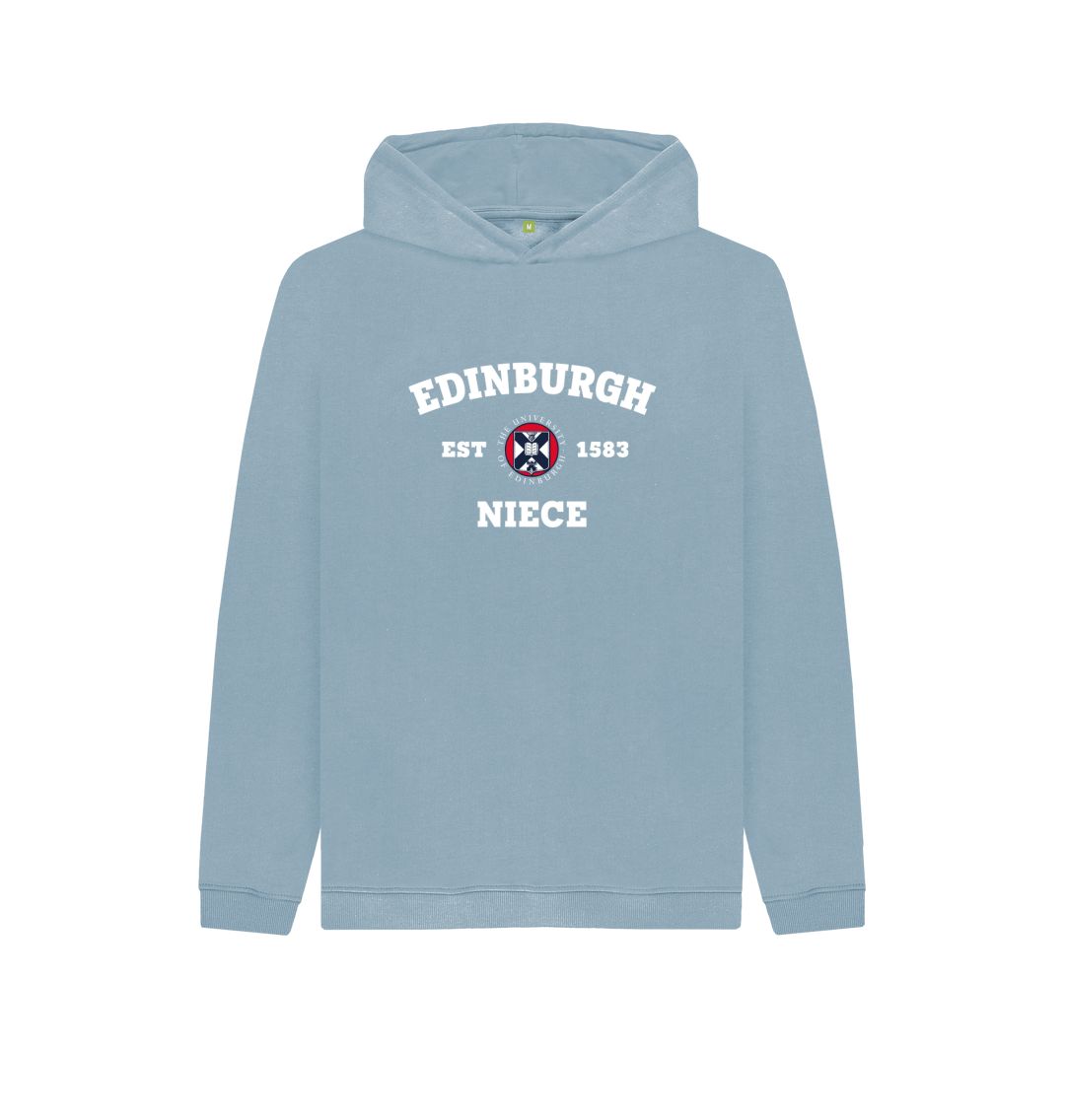 Stone Blue Kids Edinburgh Niece Hoodie