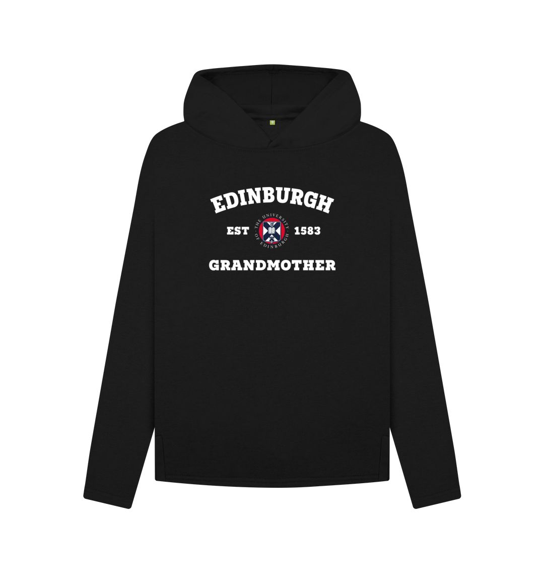 Black Edinburgh Grandmother Hoodie