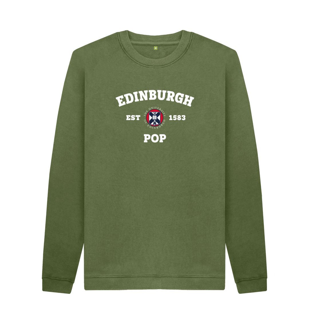 Khaki Edinburgh Pop Sweatshirt