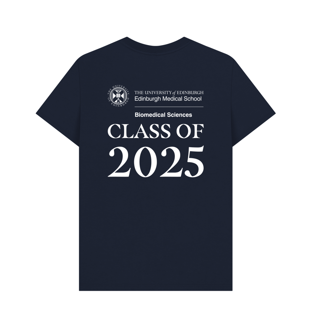 Navy Blue Printed T-shirt