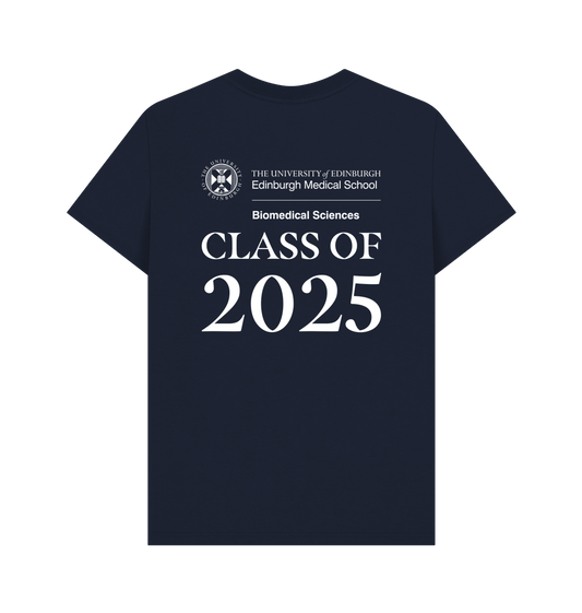 Navy Blue Printed T-shirt