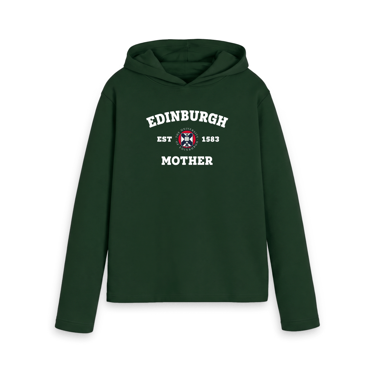 Evergreen Printed Hoody Front